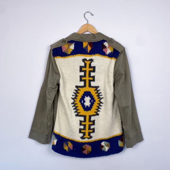 Anthropologie Daughters of Liberation Aztec Utility Jacket XS - Picture 5 of 5